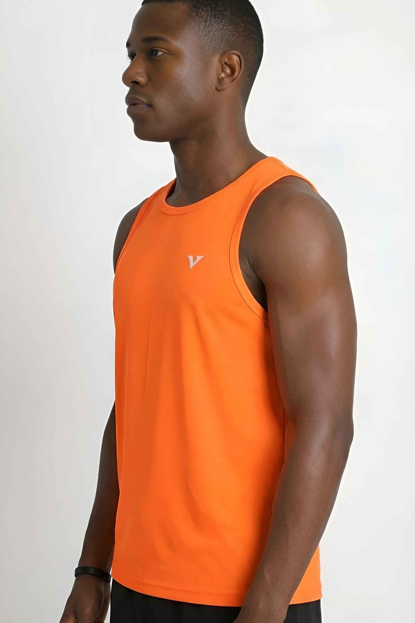 HexFlow™ singlet tank - Blood Orange