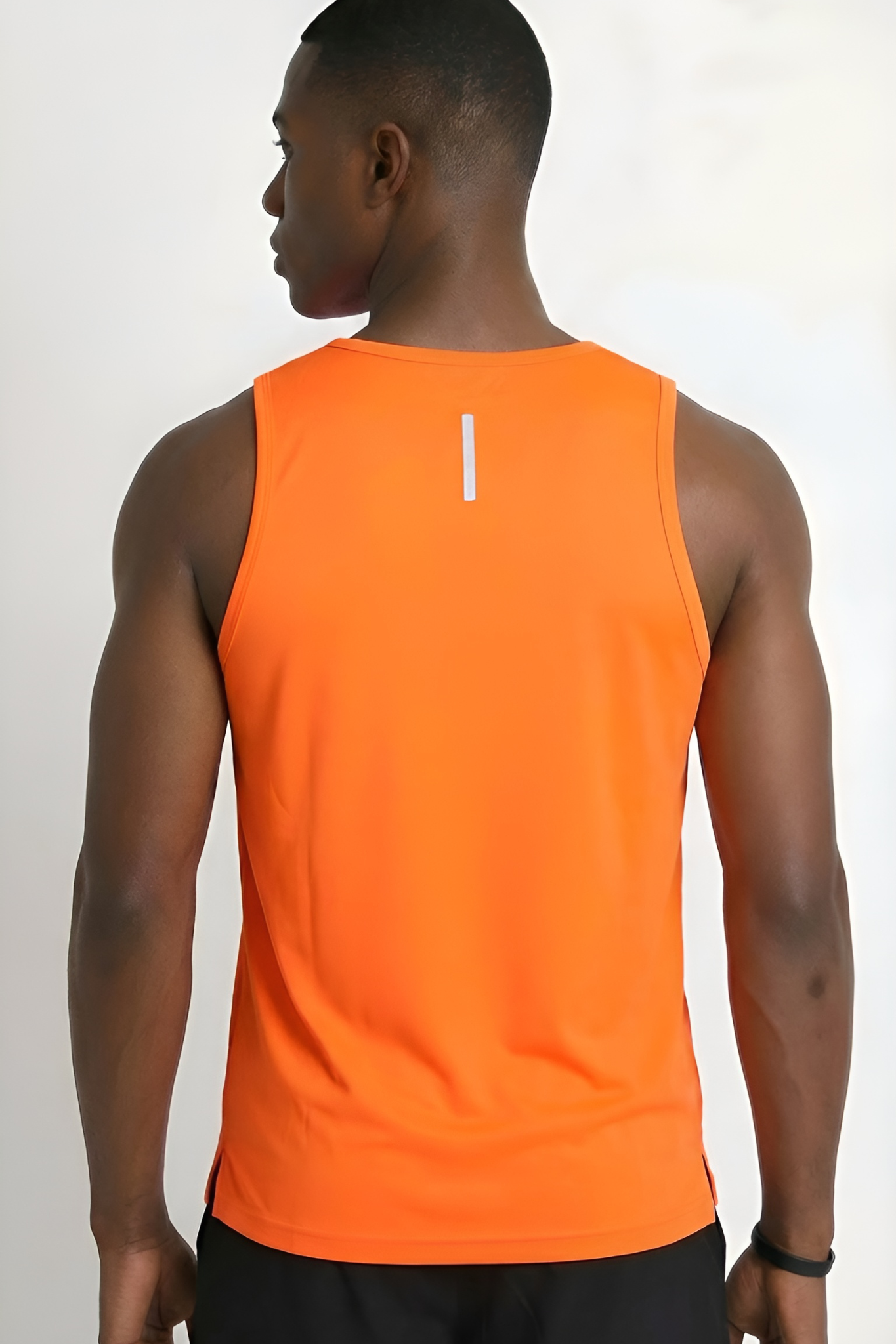 HexFlow™ singlet tank - Blood Orange