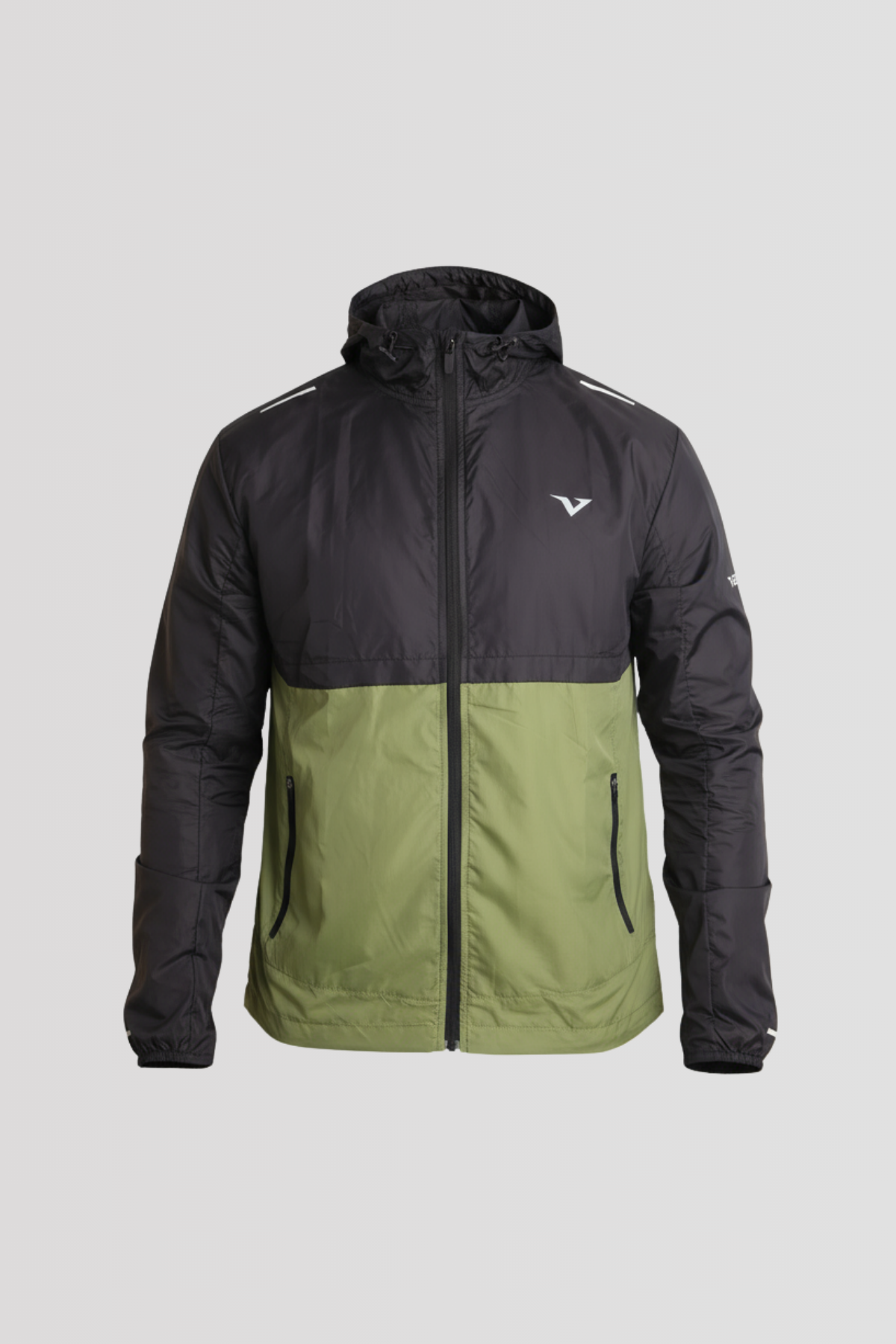 Pace Windbreaker - Black/Army Green