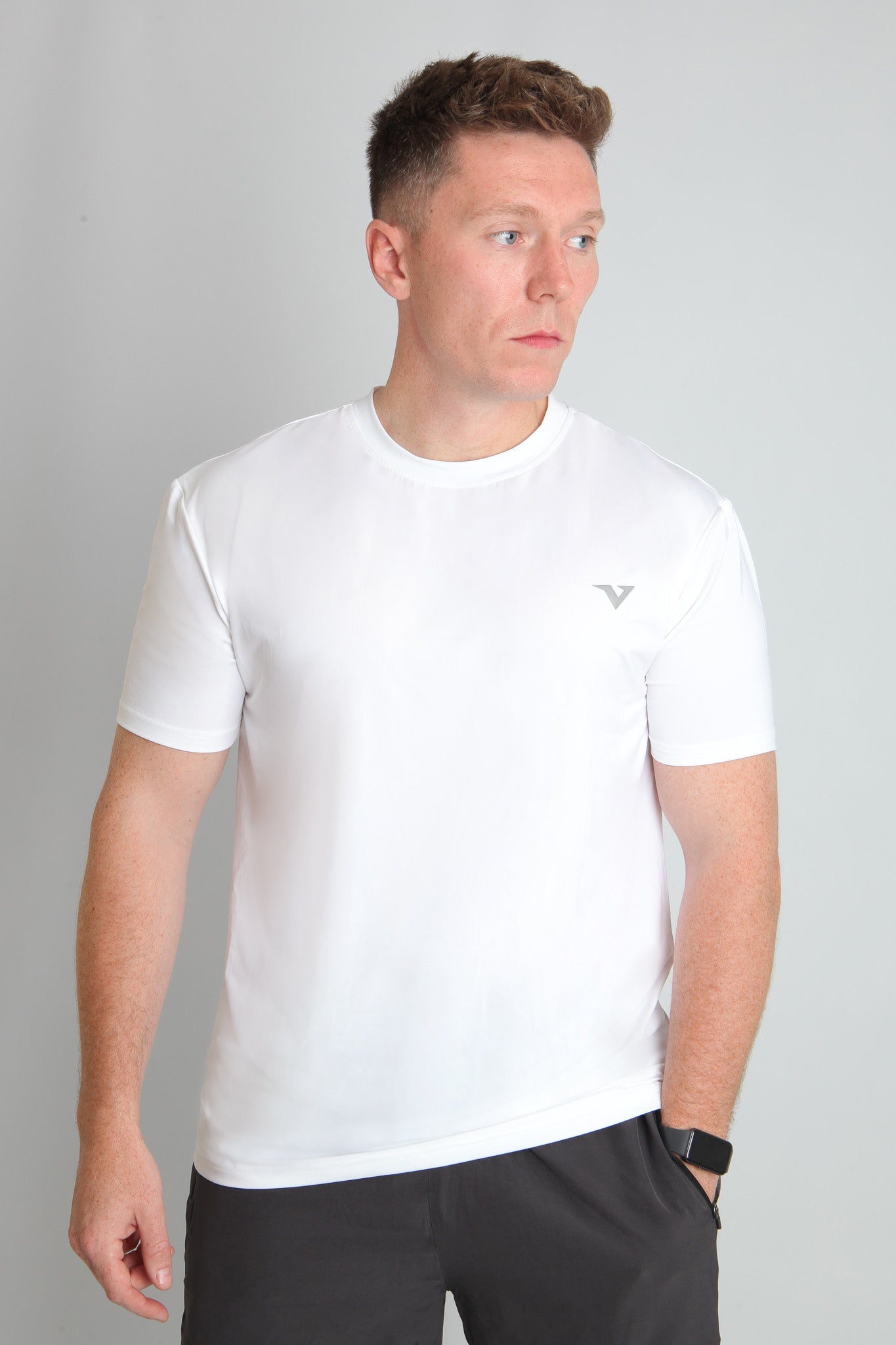 HexFlow™ T-shirt - Alpine White