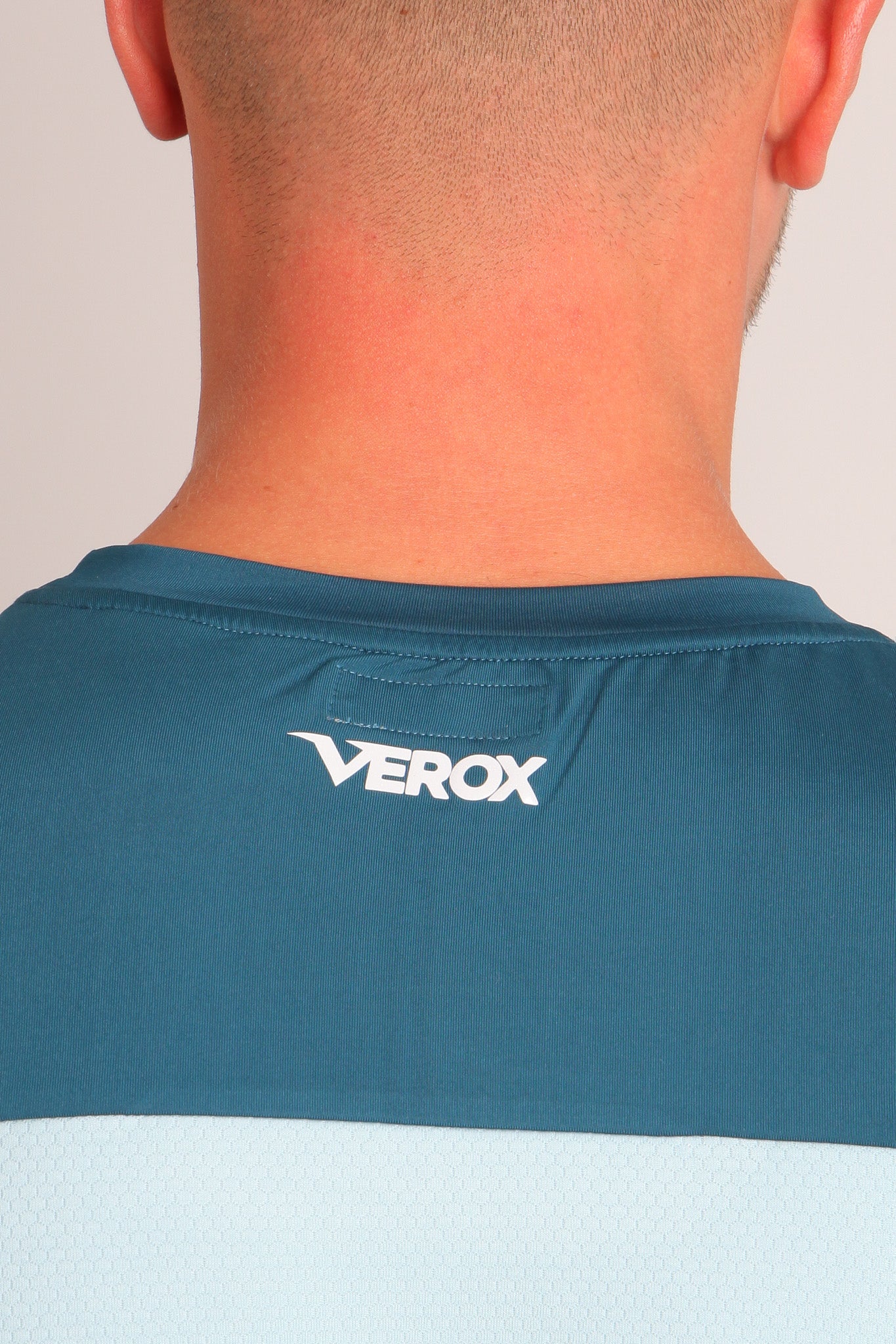 HexFlow™ T-shirt- Teal/Light Blue