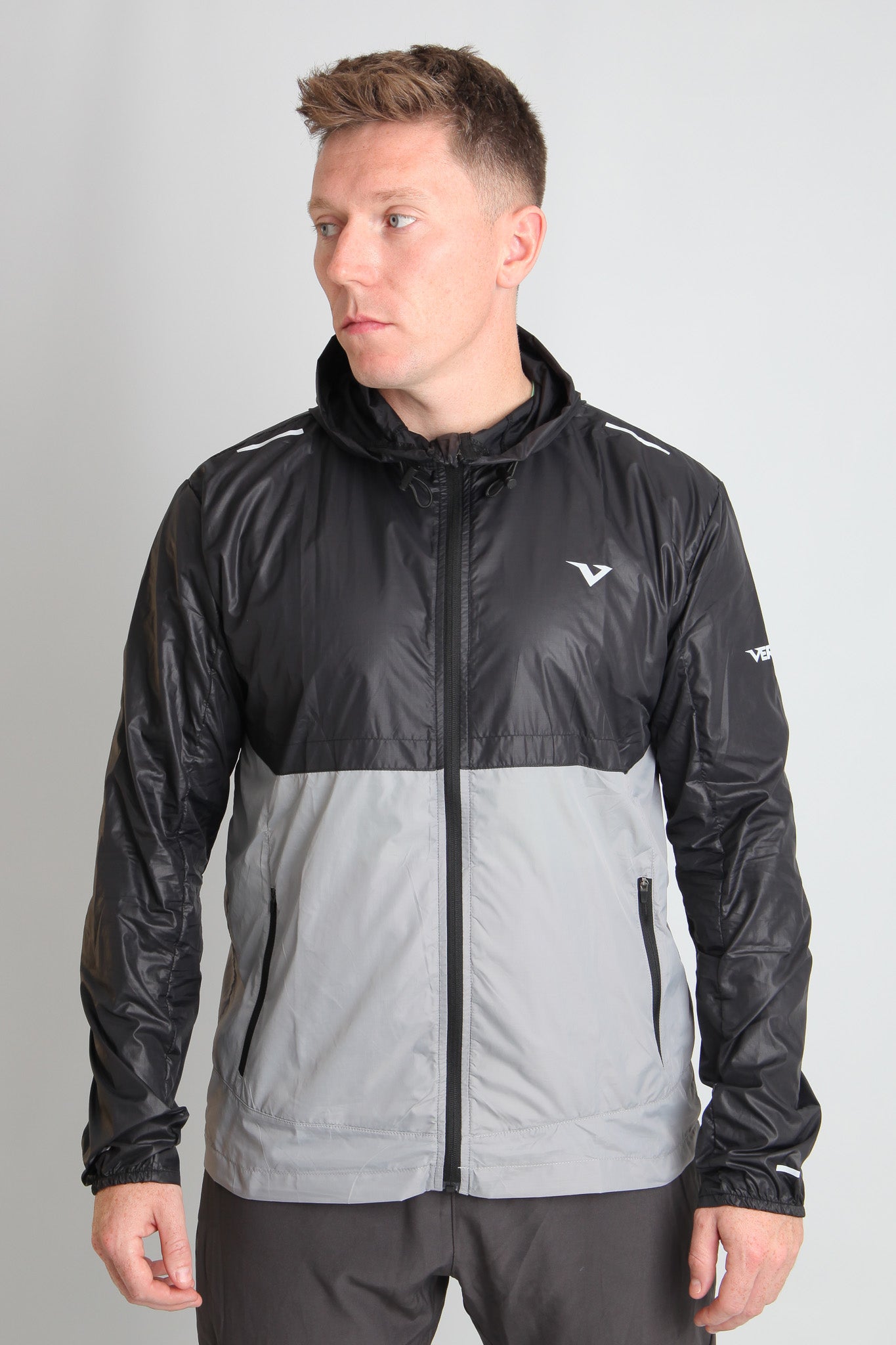 Pace Windbreaker - Black/Slate Grey