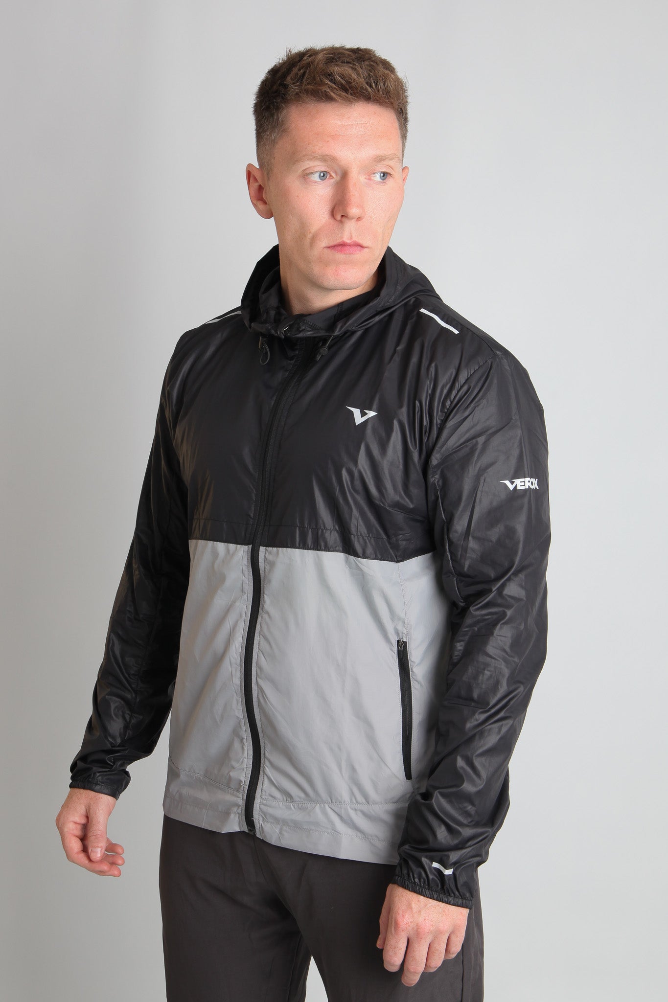 Pace Windbreaker - Black/Slate Grey