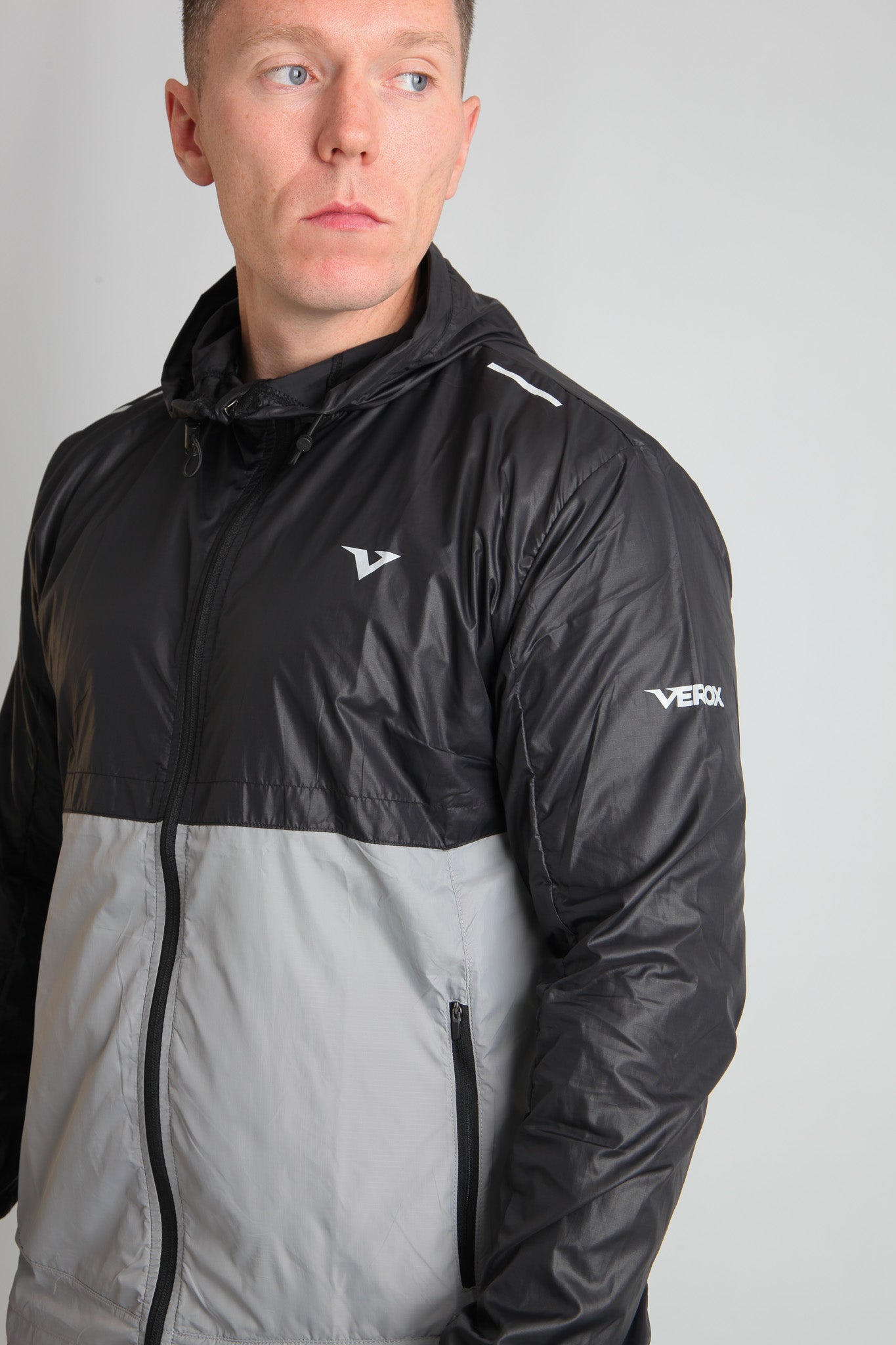 Pace Windbreaker - Black/Slate Grey