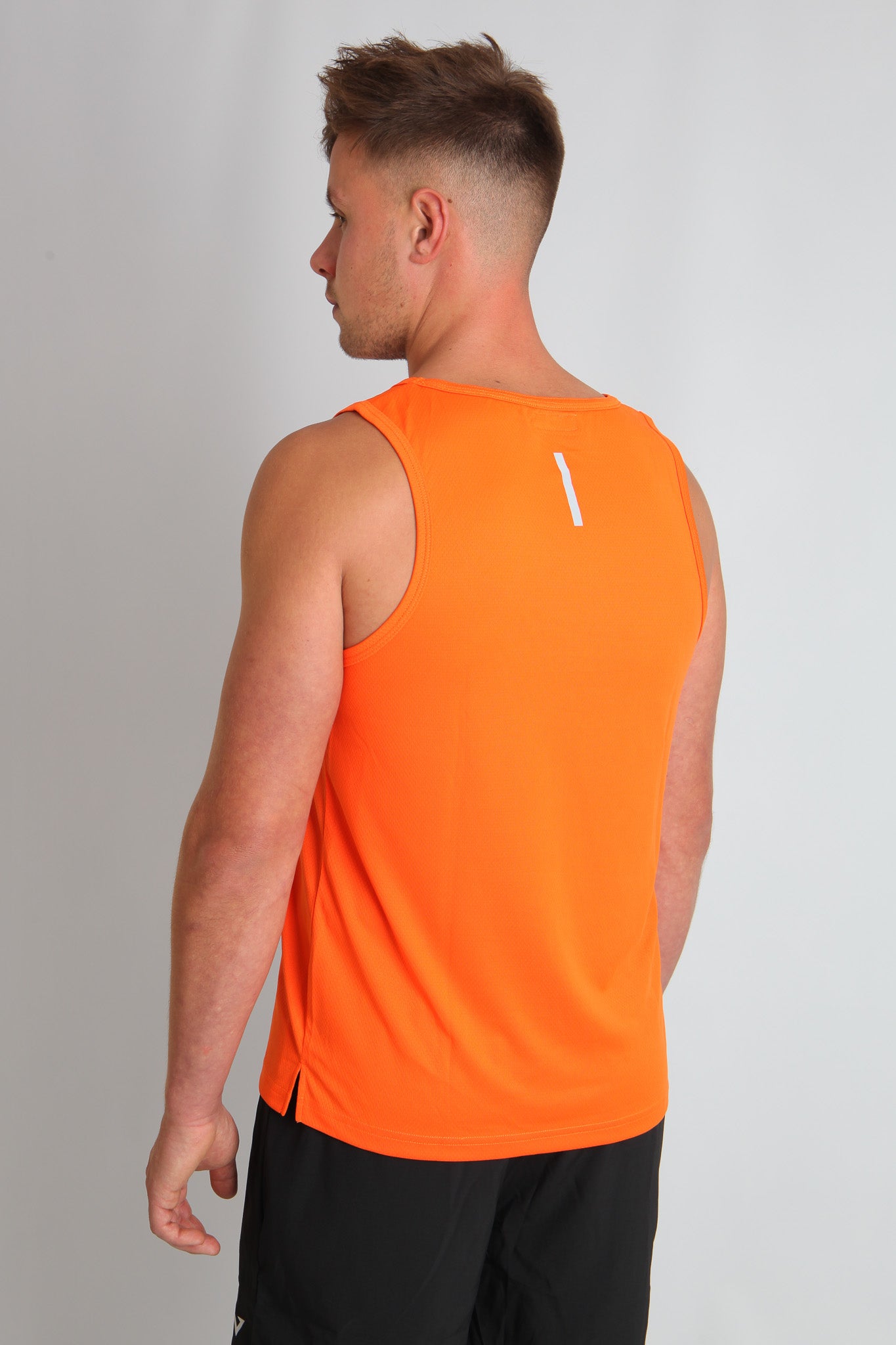 HexFlow™ singlet tank - Blood Orange