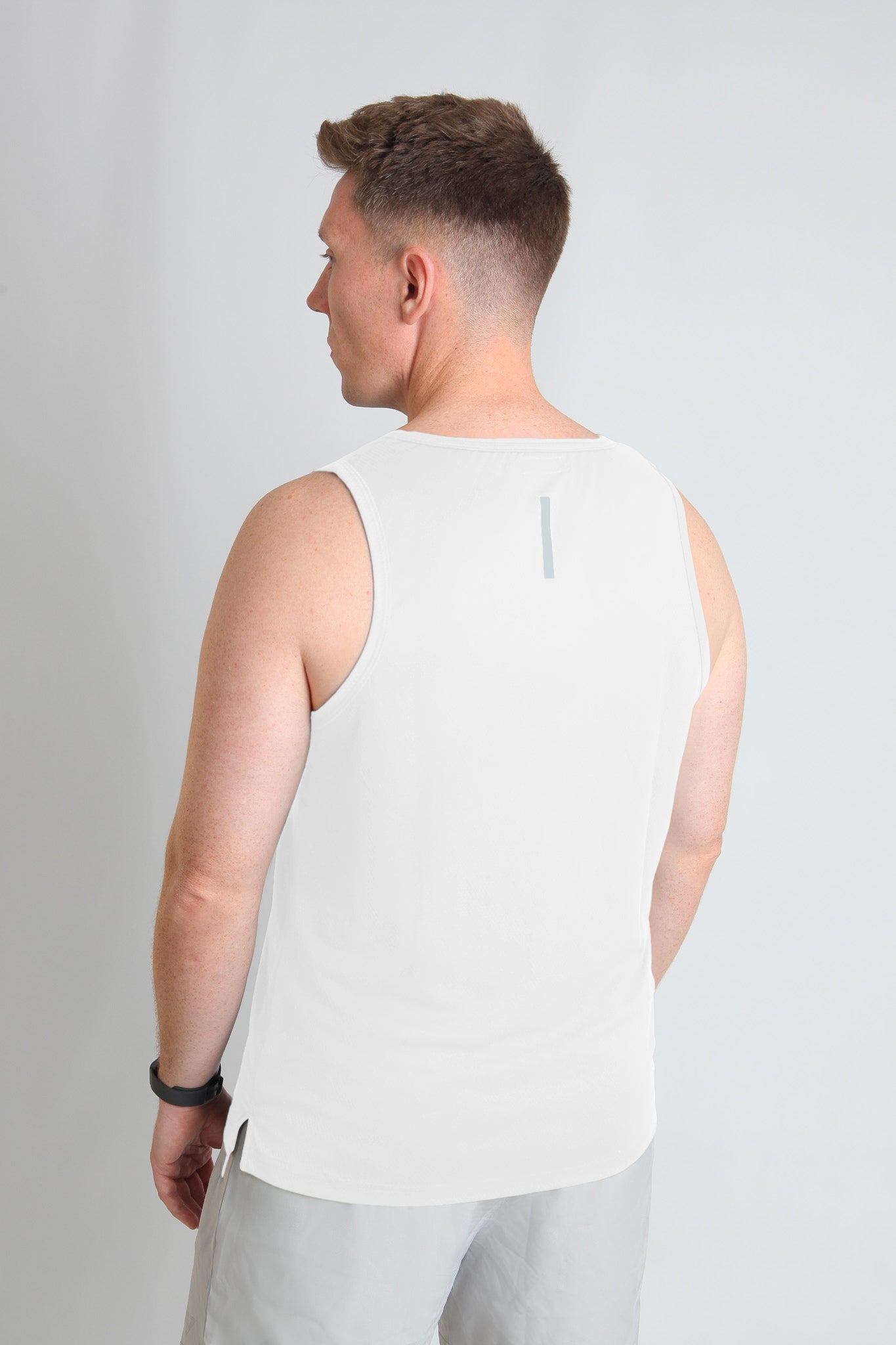HexFlow™ singlet tank - Alpine White