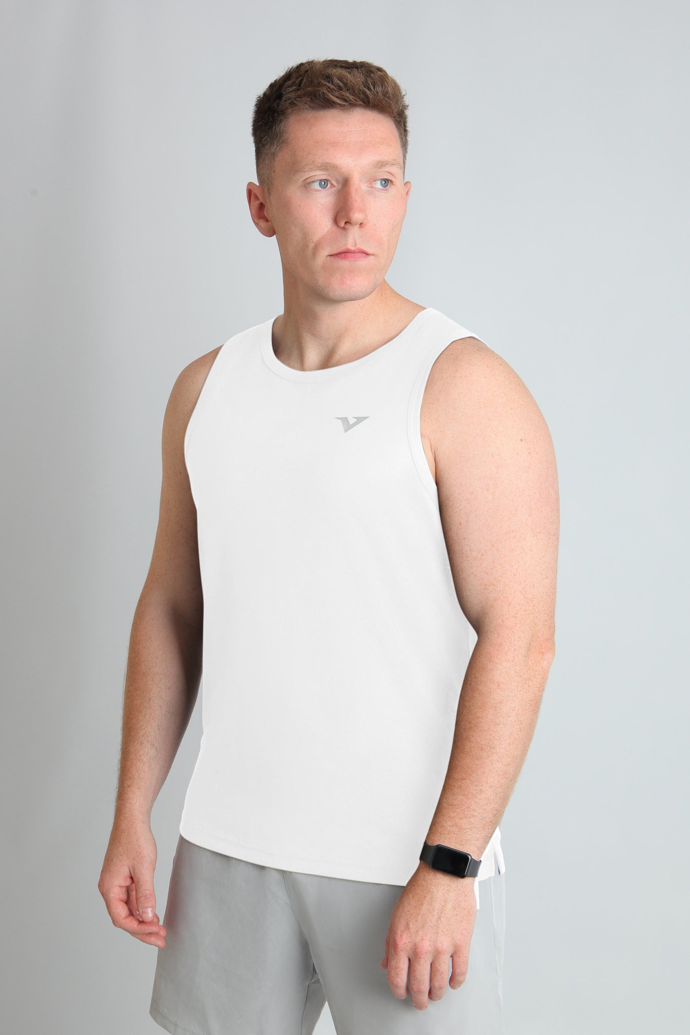 HexFlow™ singlet tank - Alpine White