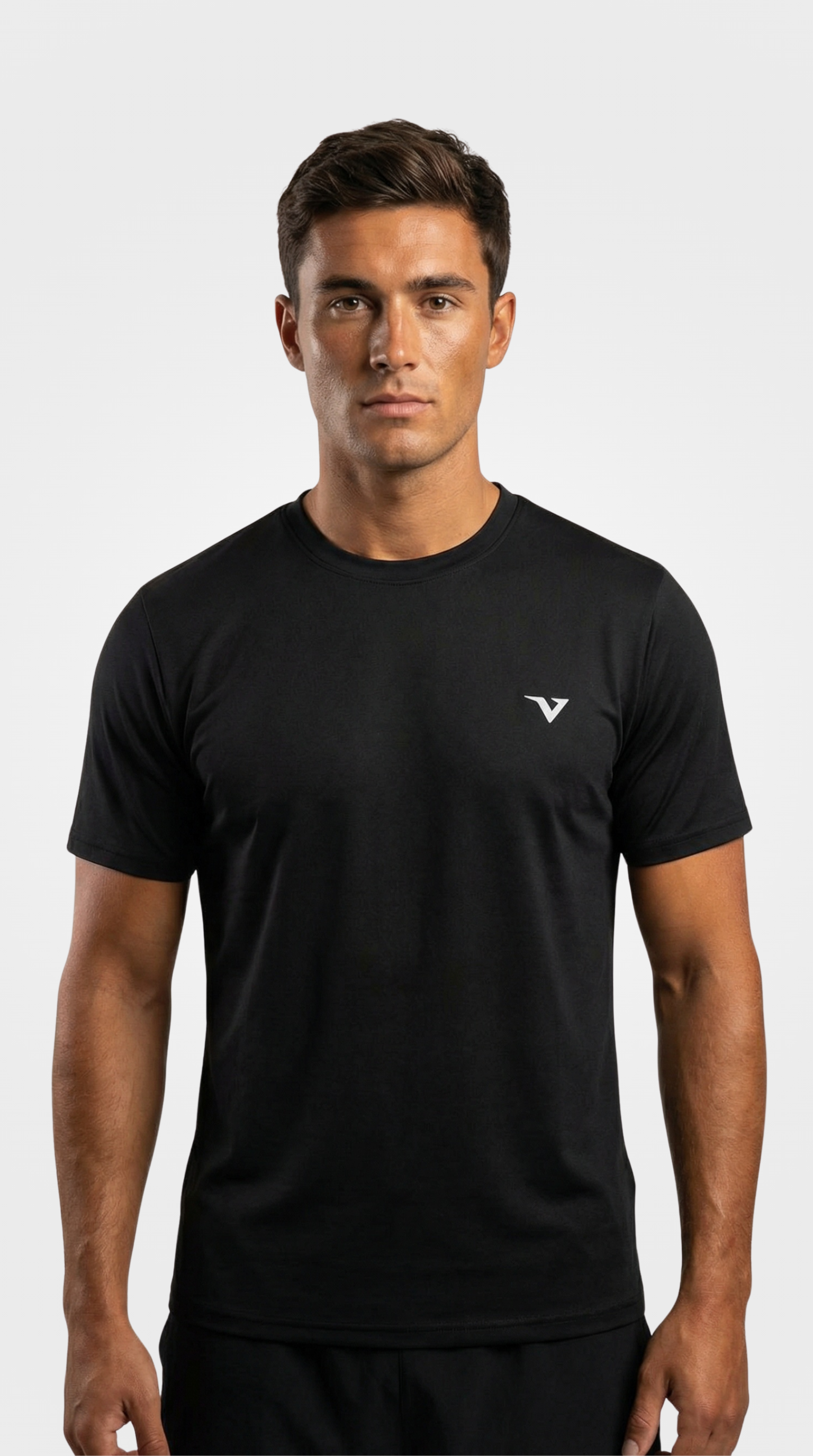 HexFlow™ T-shirt- Black/Stone