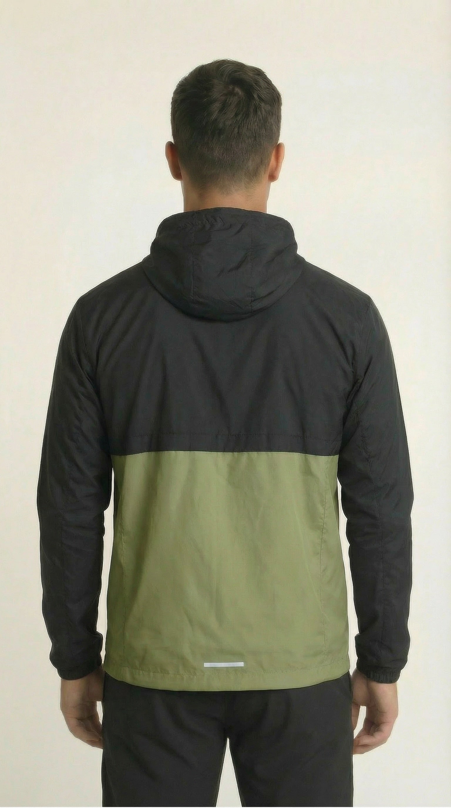 Pace Windbreaker - Black/Army Green