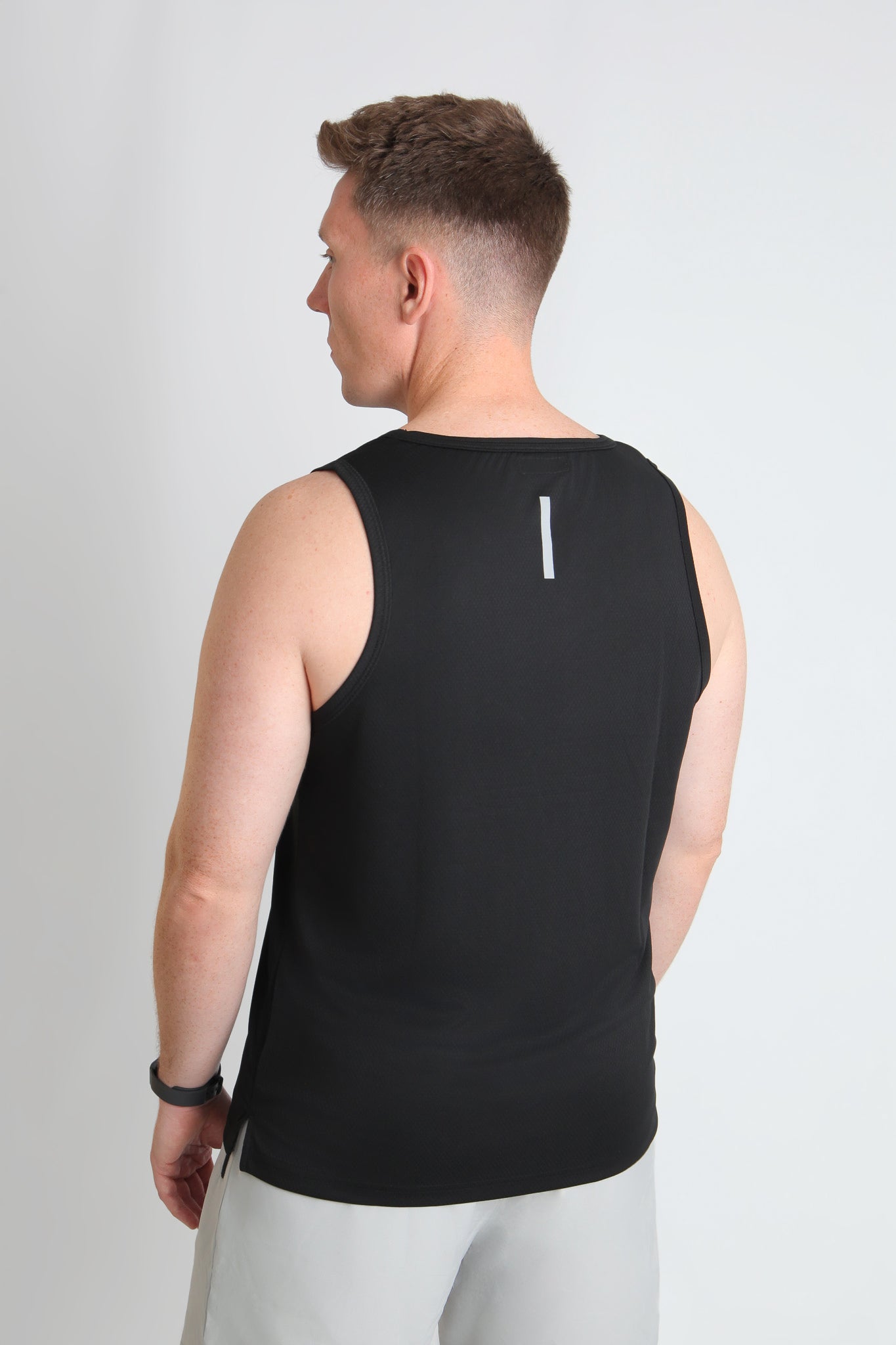 HexFlow™ singlet tank - Black