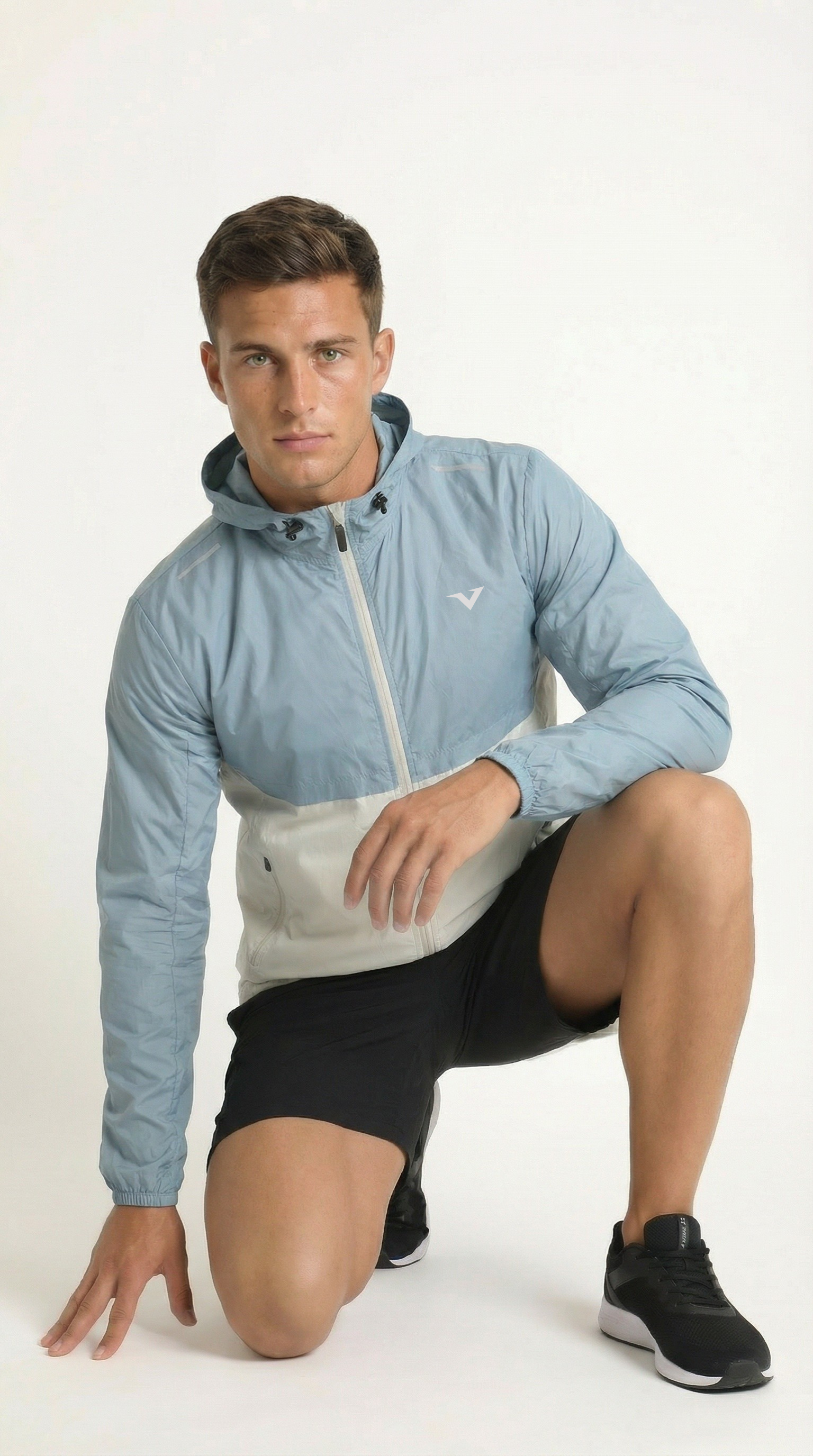 Pace Windbreaker - Frost Blue/Grey