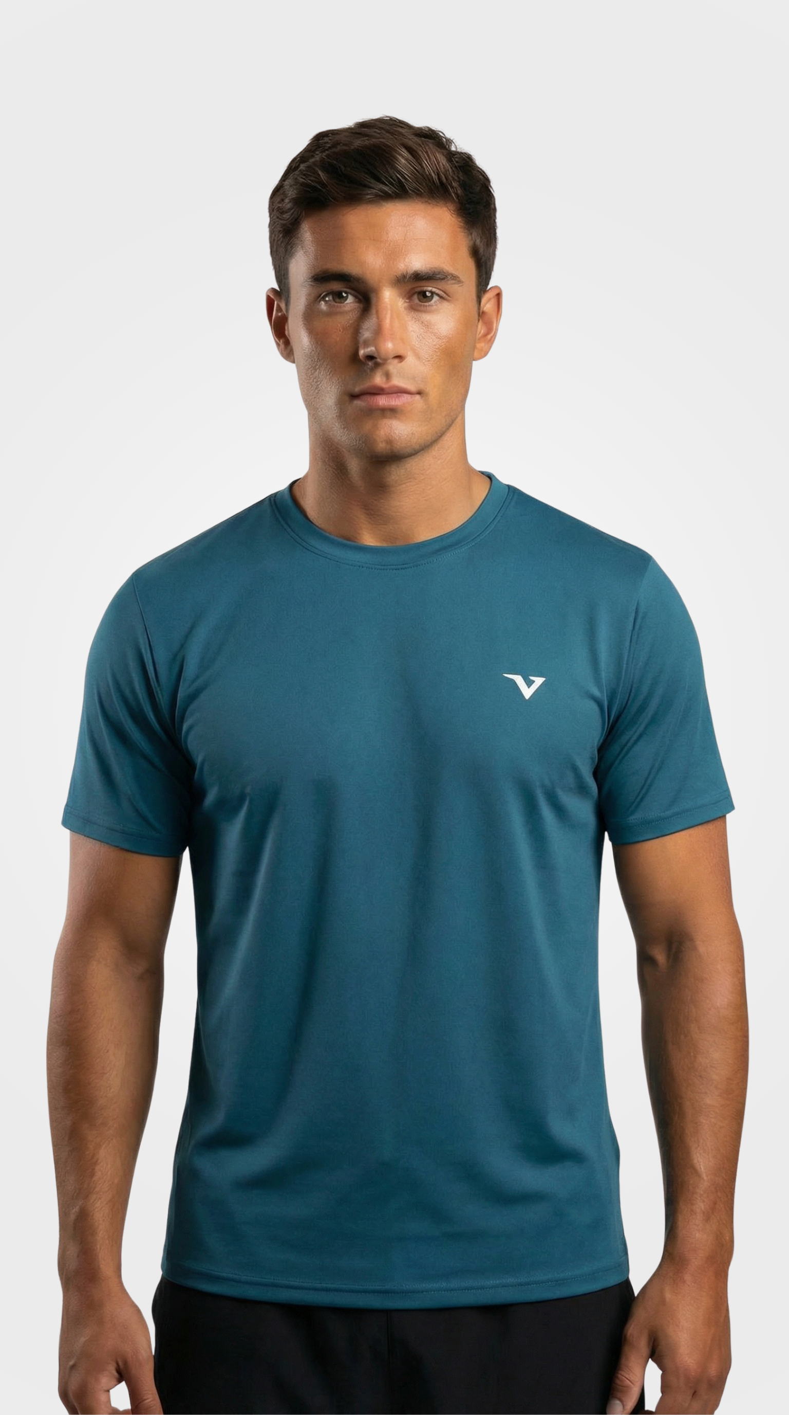 HexFlow™ T-shirt- Teal/Light Blue