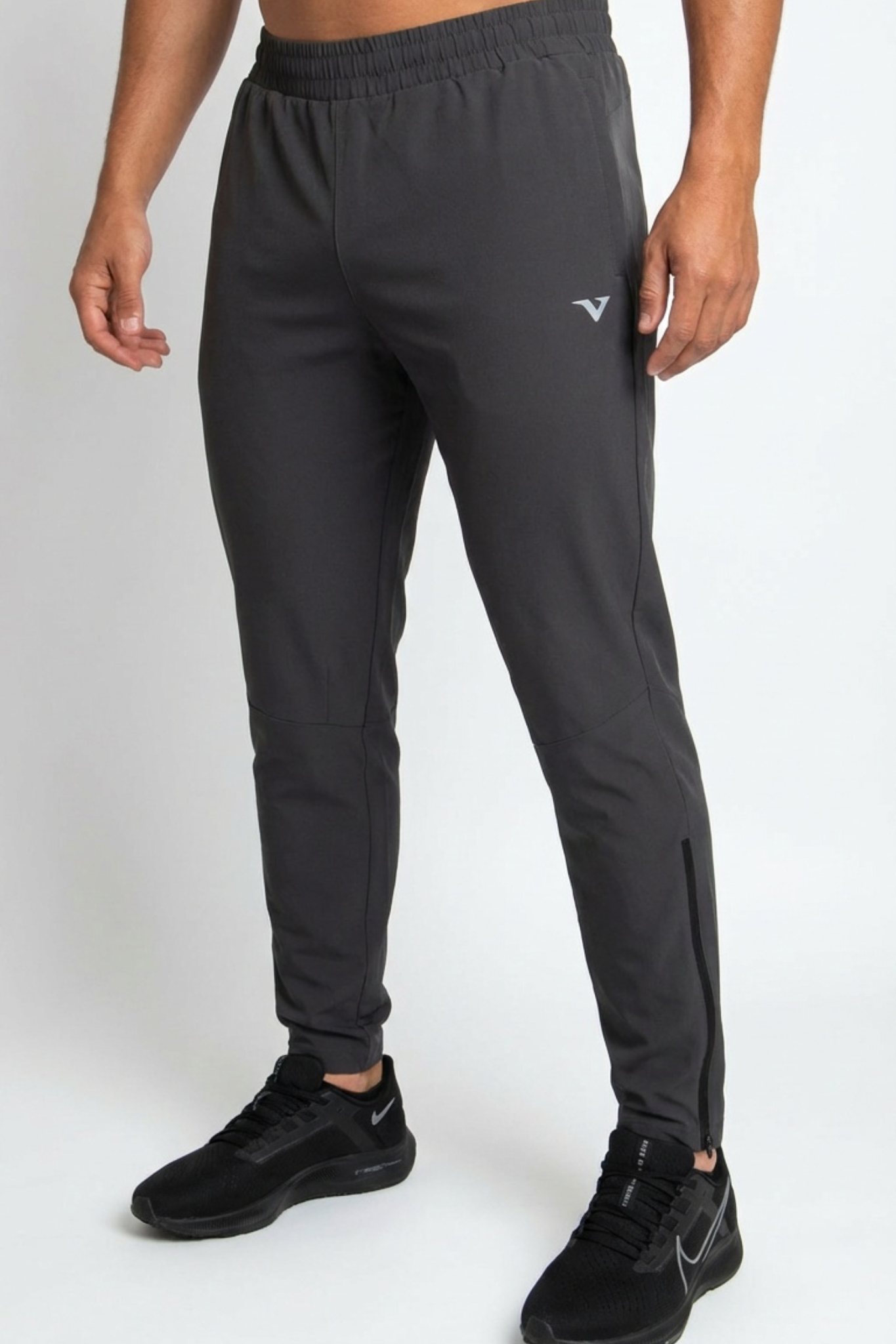Flytech Run Pants - Dark Grey