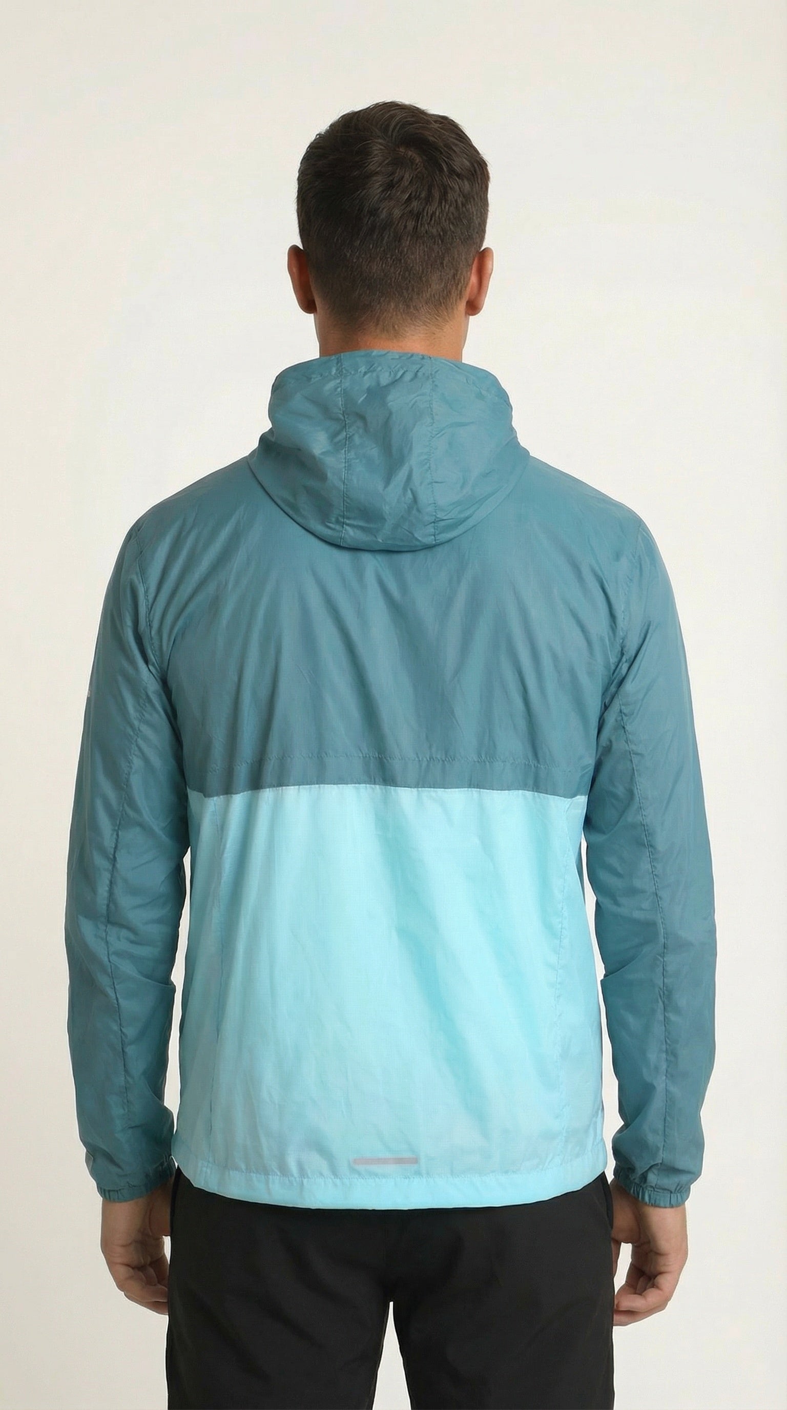 Pace Windbreaker - Teal/Sky Blue