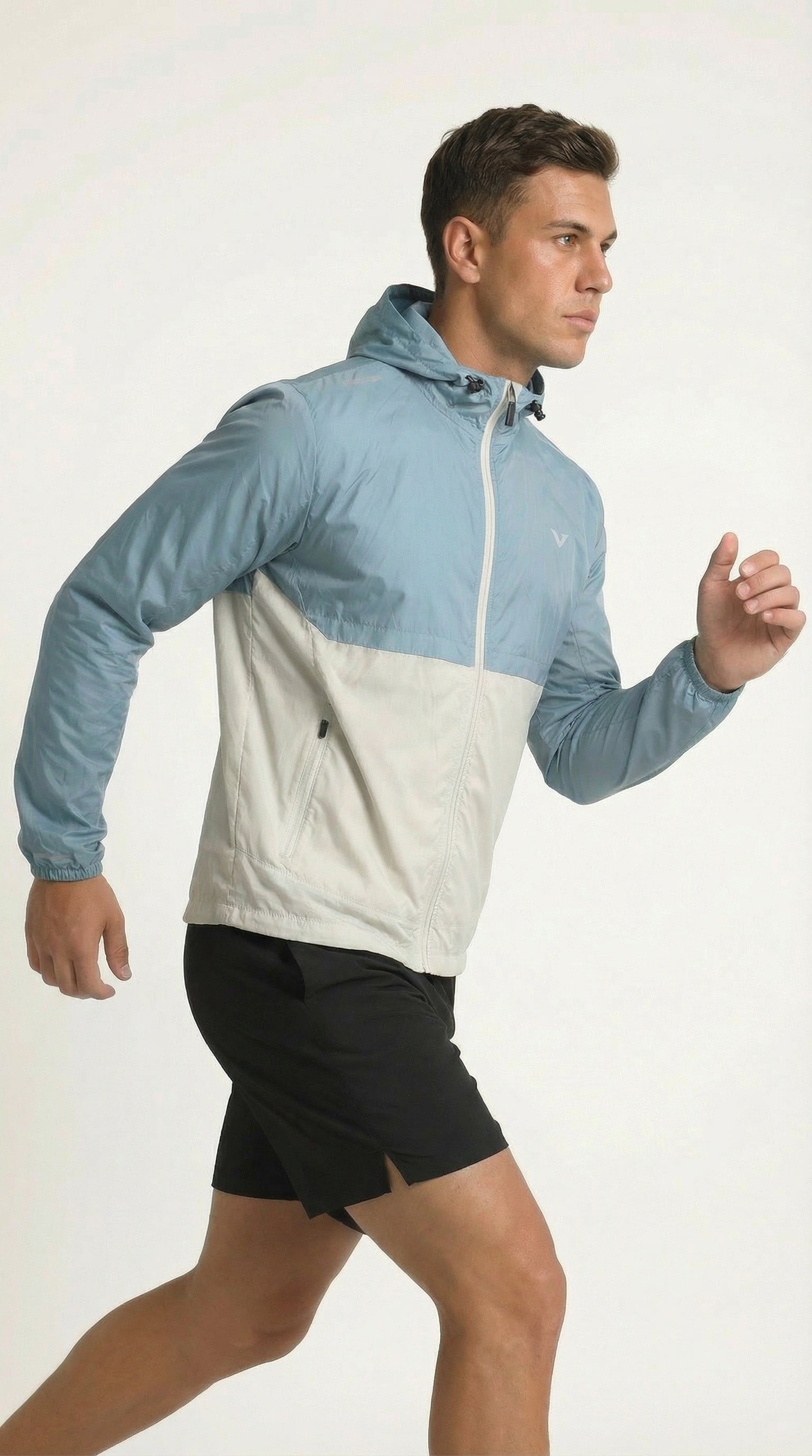 Pace Windbreaker - Frost Blue/Grey