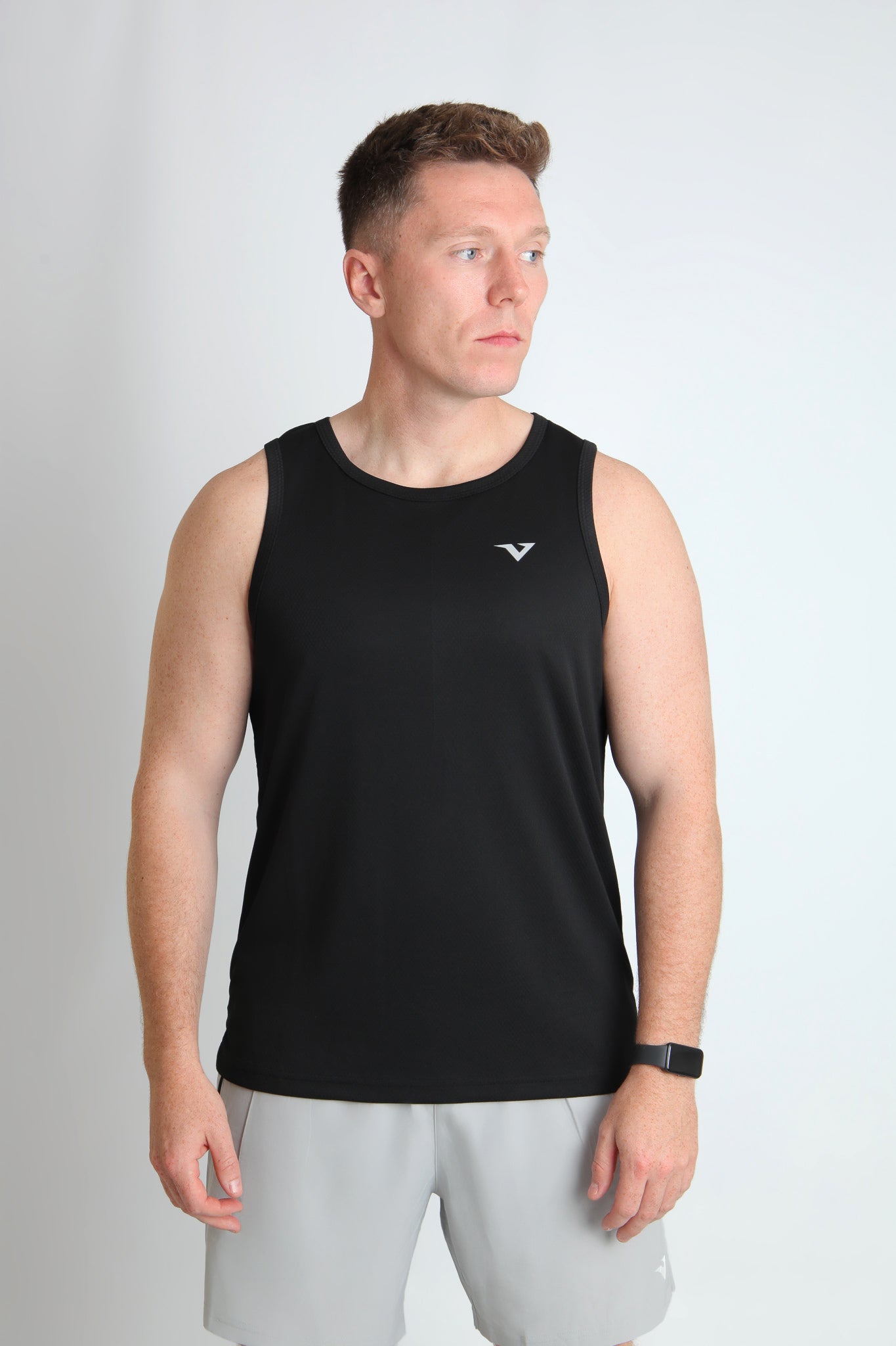HexFlow™ singlet tank - Black