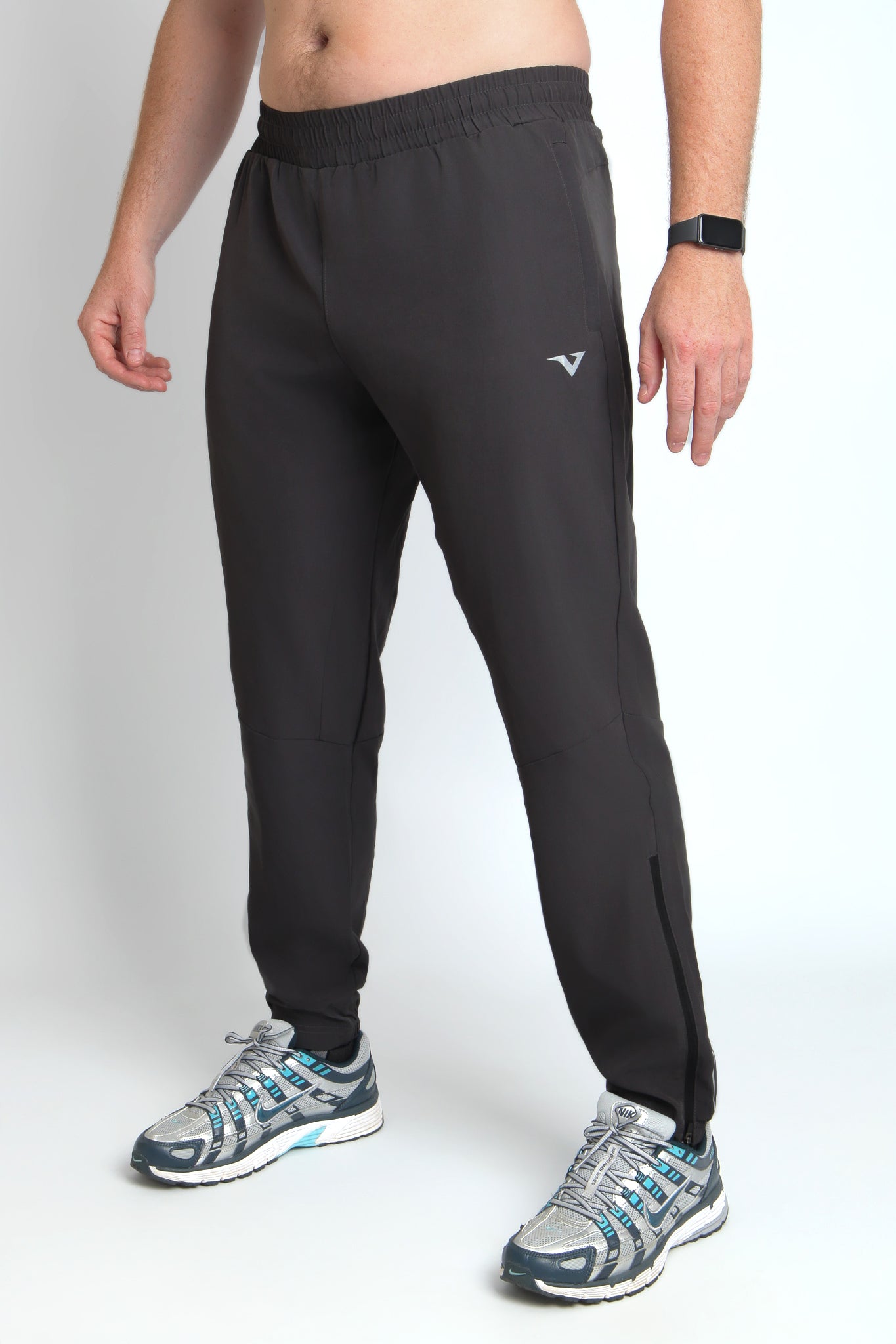 Flytech Run Pants - Dark Grey